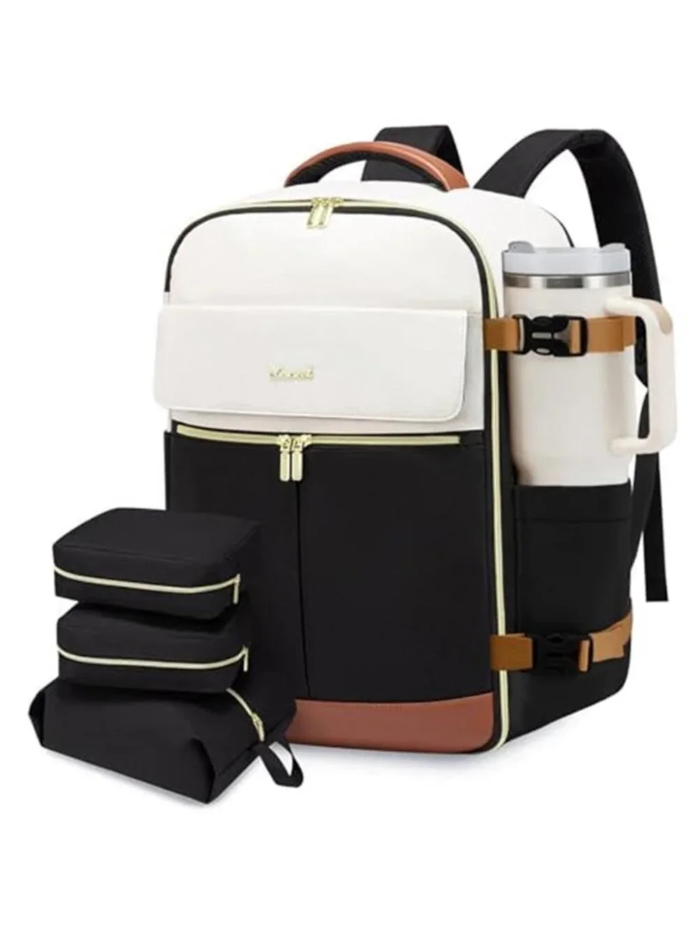 40L Travel Backpack Women TSA Carry On Flight Approved Fits 17 Inch Laptop Bag